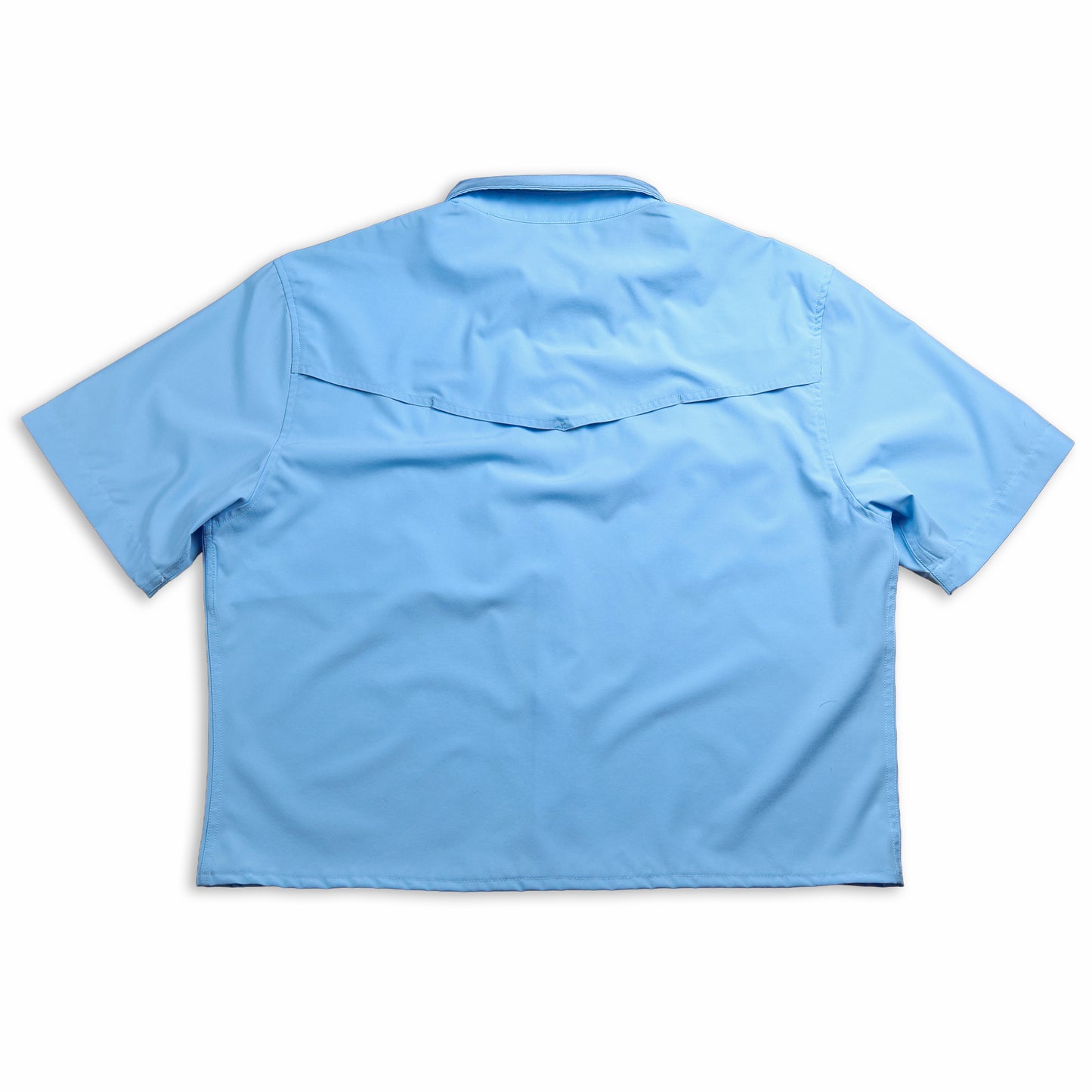 Light Blue Performance Crop
