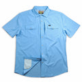 Light Blue Performance Fishing Shirt